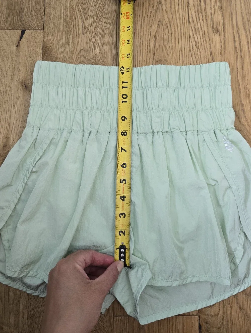 Free People Movement Way Home Shorts Green Small